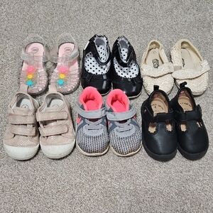 Toddler Girls Shoe Lot Size 4c